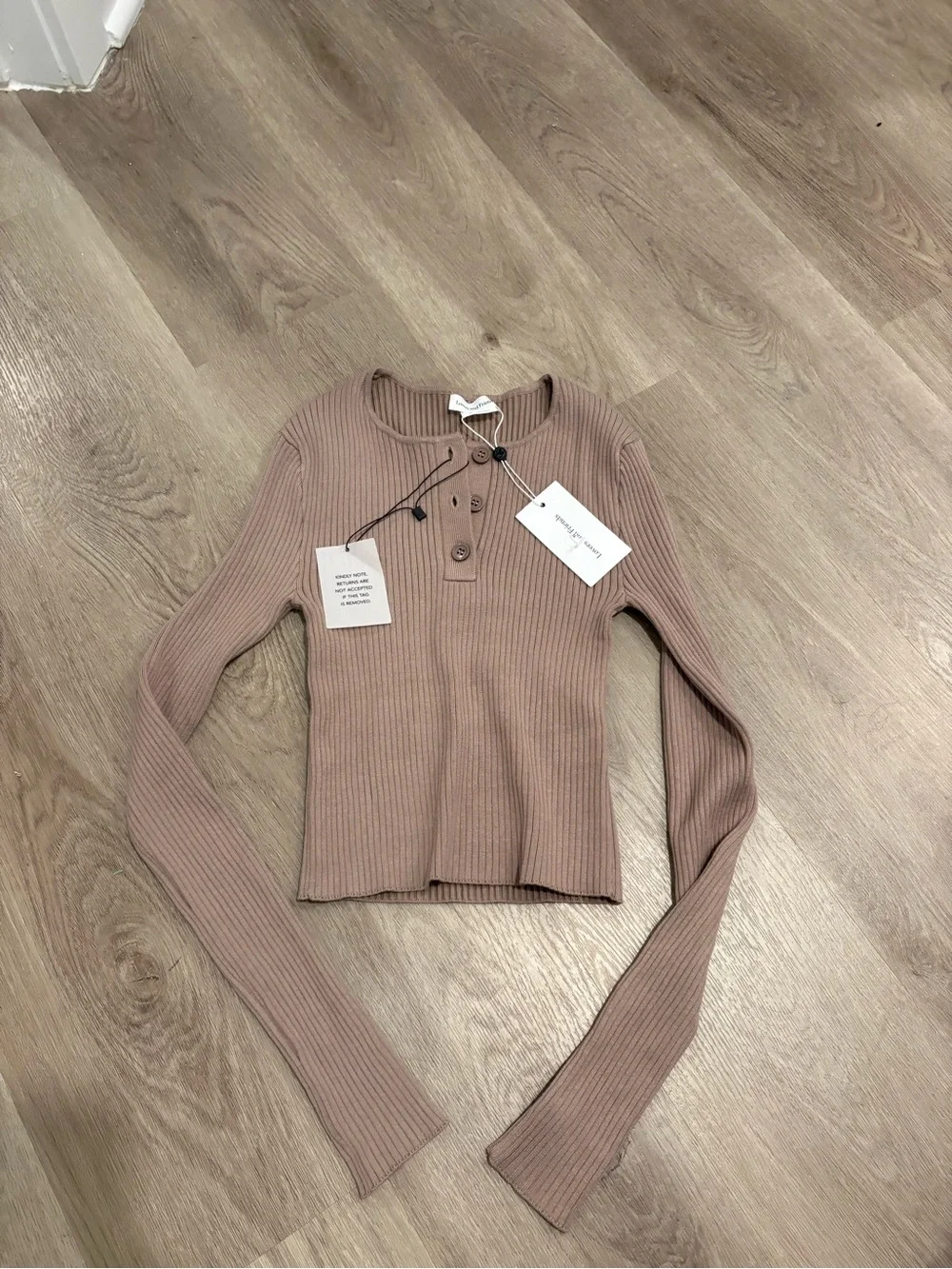 Lovers + Friends Larisa Henley in Mushroom Top